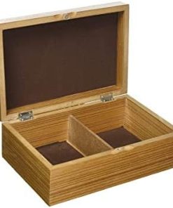 Wooden Storage Box Standard Light for Jewelry Makeup Kitchen First Aid 2