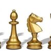 Hand Painted Small Camelot Theme Metal Chess Set by Italfama 4