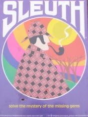 Avalon Hill Vintage Sleuth Classic Mystery Board Game for Collectors 2