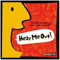 Board Games Hear Me Out Party Game for 2-6 Players Age 12 and Up