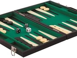 Backgammon Faux Leather Set 61096086 by VEDES Großhandel GmbH