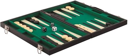 Backgammon Faux Leather Set 61096086 by VEDES Großhandel GmbH Backgammon Faux Leather Set 61096086 by VEDES Großhandel GmbH