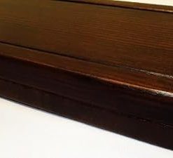 Wooden Backgammon Board Game Set with Pieces and Dice 16 Inches 2