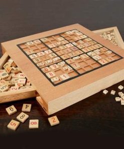 Wooden Sudoku Puzzle Board Game by WE Games with Number Tiles 11 Inch 2