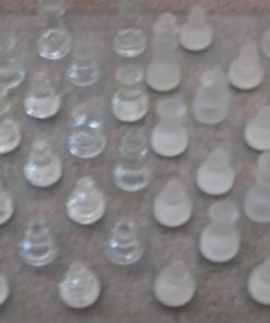 Elegant Glass Chess and Checkers Game Set for Timeless Fun