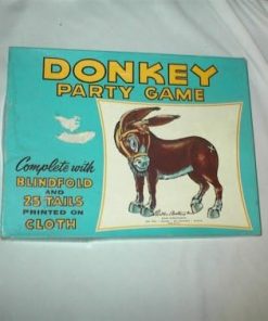 Donkey Party Game: Parker Bros. (1950’s)