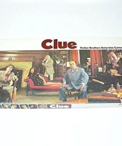 Clue Parker Brothers Detective Game from 1972 Best Classic Board Game