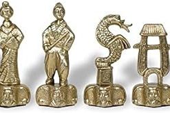 Samurai Theme Metal Chess Set by Italfama for Stunning Gameplay 2