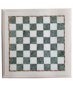 White Marble Chess Board 15″ x 15″ Inch, Chess Players Shout Crossword Clue, Chess Unblocked, Handmade Chess Board, The Queen’s Gambit, Piece Of Conversation 2