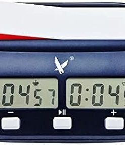 Muba Chess Timer LEAP Fide Approved Professional Chess Clock Blue 2