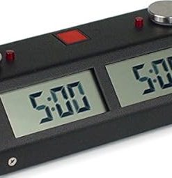 Chronos GX Touch Chess Clock in Black Color for Timed Games 2