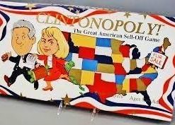 Clintonopoly The Great American Sell Off Game by USA OPOLY Inc