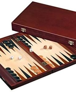 Backgammon Oslo 41 cm 16 Inch Traditional Travel Strategy Board Game 2