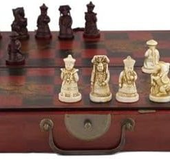 Antique Chinese Style Chess Set for Collectors and Enthusiasts 2