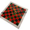 Gift 12 Inch Red and Green Blocks Classic Chess Set for All Players 4