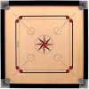 Full Size Carrom Board Game Set 32×32 Inches with Powder Coins and Striker