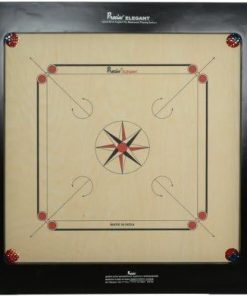 Champion Carrom Board Game Jumbo English Ply Wood with Coin & Striker