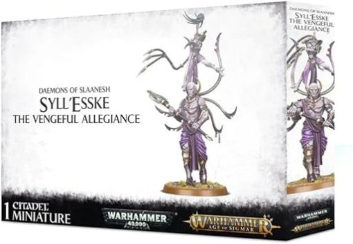 Games Workshop - Warhammer Age of Sigmar - Warhammer 40,000 - Daemons of Slaanesh: Syll'esske: The Vengeful Allegiance