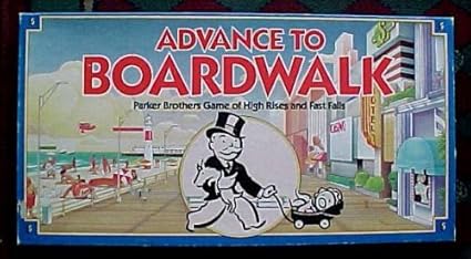 Advance to Boardwalk Parker Brothers Board Game by Parker Brothers 2 Advance to Boardwalk Parker Brothers Board Game by Parker Brothers - Image 2