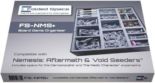Folded Space Box Insert for Nemesis Game Expansions