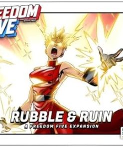 Freedom Five Rubble Ruin Expansion for 1-5 Players Ages 14 Plus