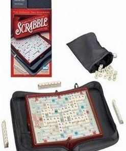 Hasbro Gaming Scrabble Game Folio for Easy Board Game Storage