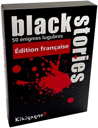 Kikigagne KIKIBS01F Black Stories Collection for Engaging Narratives Kikigagne KIKIBS01F Black Stories Collection for Engaging Narratives
