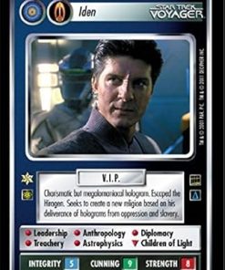 Star Trek CCG 1E Holodeck Adventures IDEN 51 Rare Card
