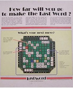 Milton Bradley Last Word Game 1985 Fun Family Word Game 2