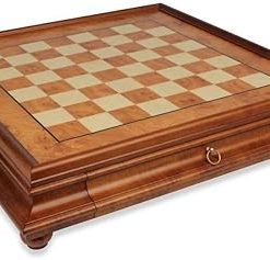 Elm Root Chess Case Handcrafted for Ultimate Gameplay Experience