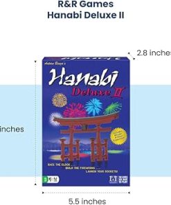 Hanabi Deluxe II Strategy Game by R&R Games for Family Fun 2