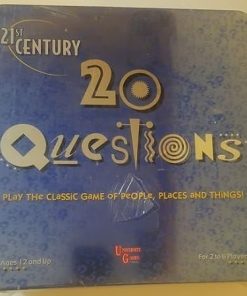 21st Century Twenty Questions Board Game for Family Fun 2