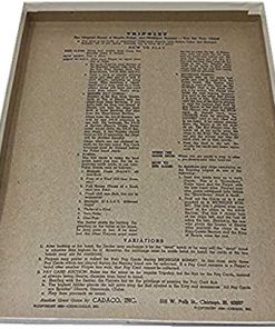 Tripoley Deluxe Edition 1969 Original Game of Michigan Rummy Hearts Poker 2