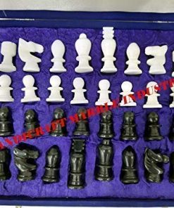 Gift 12 Inch Red and Green Blocks Classic Chess Set for All Players 2