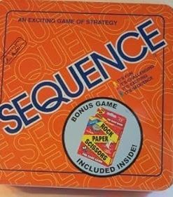 Sequence Tin Board Game 2005 Classic Family Fun Game for All Ages 2