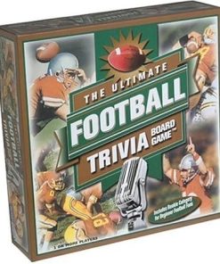 Ultimate Football Trivia Board Game Vintage Sports Cards Edition