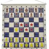 27″ Demonstration Chess Board – Navy Blue