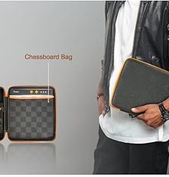 Ultimate Portable Travel Chessboard with Full Piece Recognition Orange 2