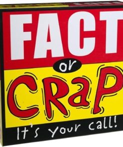 University Games Fact or Crap Board Game for Family Fun and Learning 2