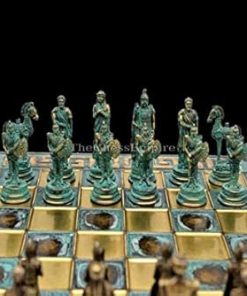 Battle of Troy Chess Set 28 cm Luxury Chess Board with 2.5 inch King