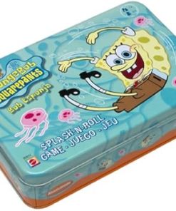 Spongebob Squarepants Tin Board Game for Fun Family Game Nights