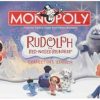 Monopoly Rudolph the Red-Nosed Reindeer Board Game for Family Fun