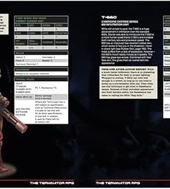 Terminator RPG Core Rulebook by Word Forge Games 2