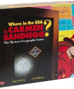 Where is Carmen Sandiego in the USA Board Game Guide 2