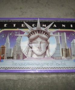 1985 Metromania Trivia Board Game First Edition New York Classic