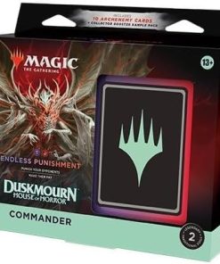 Duskmourn House of Horror Commander Deck Endless Punishment Black Red