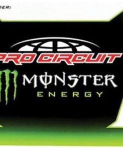 Pro Circuit Monster Energy Pit Board 55146 for Competitive Racing