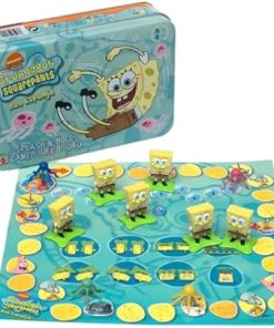 Spongebob Squarepants Tin Board Game for Fun Family Game Nights 2