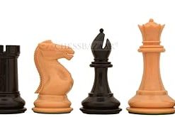 Professional Staunton Series Chess Set Black White Solid Plastic 3.75″ King