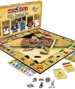 Original Six Hockey Monopoly Game by Usaopoly – Classic Edition